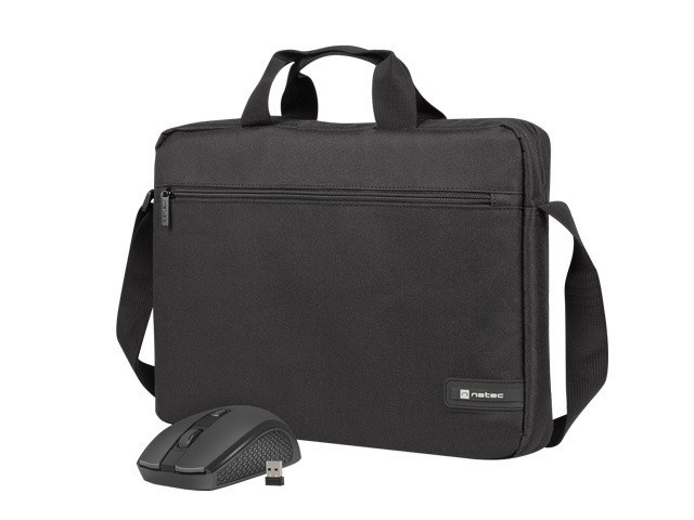Torba za prijenosno računalo NATEC WALLAROO 2 (15.6", s mišem)-1