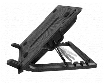 Podloga za hlađenje prijenosnika VAKOSS LF-1860AL (43.2 cm / 17") (crna)-1