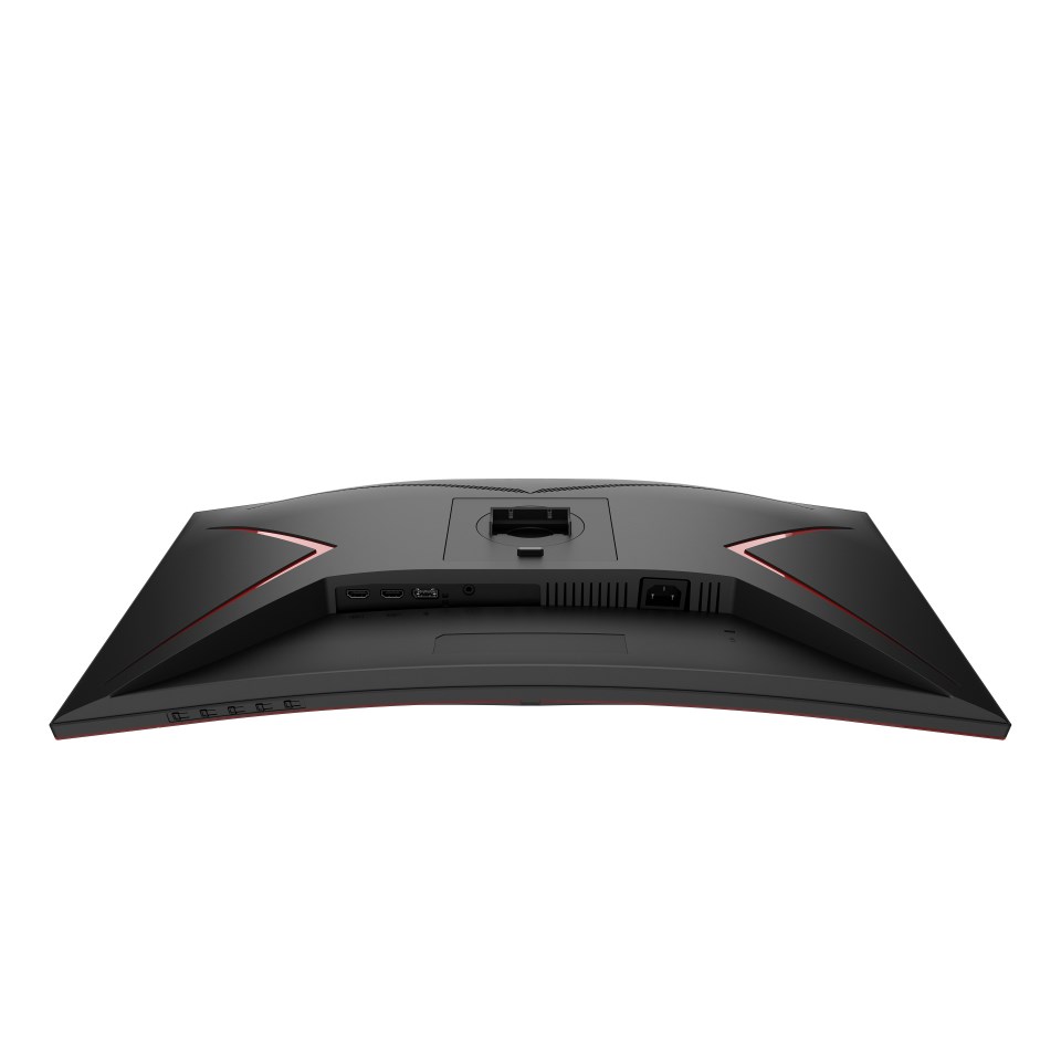 Gaming monitor AOC CQ27G2S/BK (27" VA, 165Hz, HDR10, 2560 x 1440 QHD, zakrivljeni crno, crveni)-4