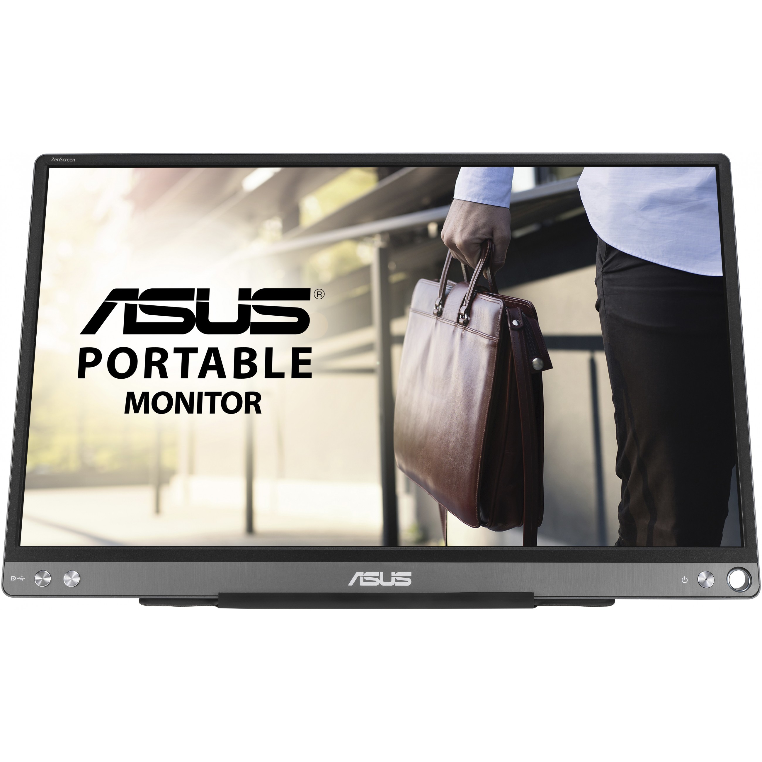 Prijenosni monitor ASUS ZENSCREEN MB16ACE (39.6 cm, 1920 x 1080 piksela, Full HD, siva boja)-1