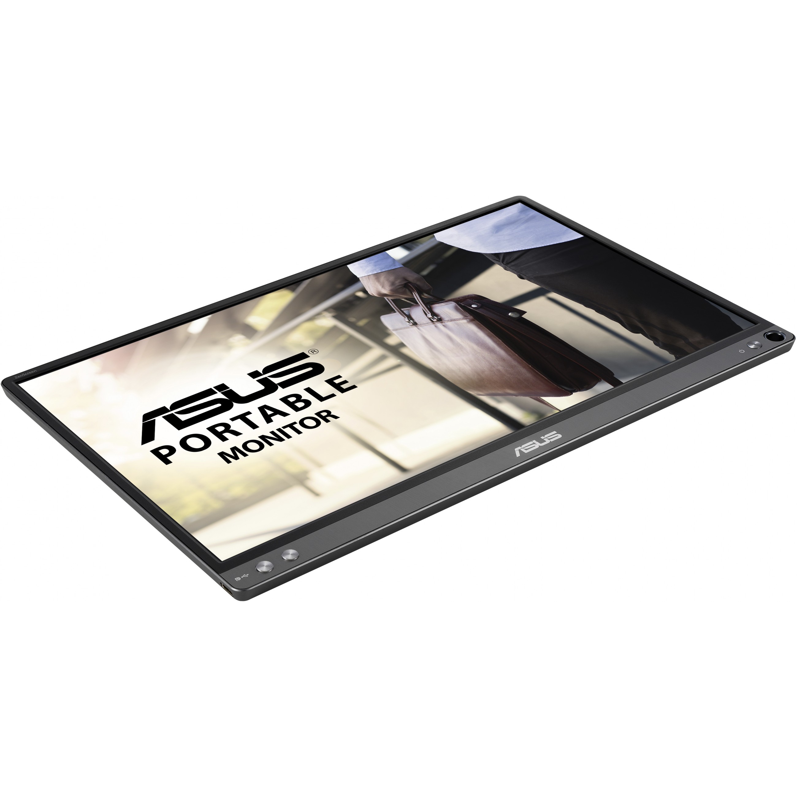 Prijenosni monitor ASUS ZENSCREEN MB16ACE (39.6 cm, 1920 x 1080 piksela, Full HD, siva boja)-2