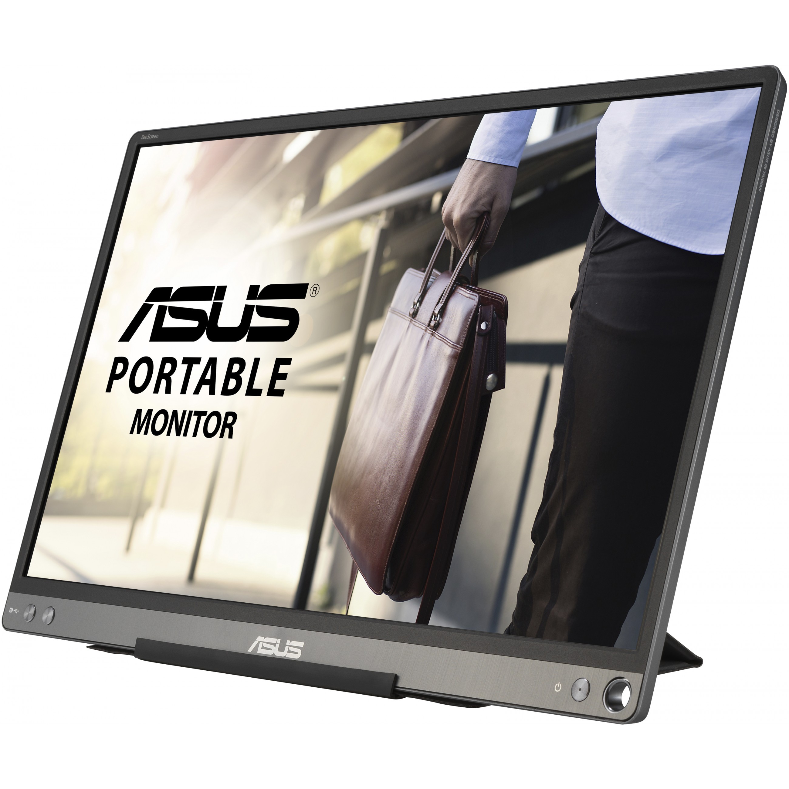 Prijenosni monitor ASUS ZENSCREEN MB16ACE (39.6 cm, 1920 x 1080 piksela, Full HD, siva boja)-4
