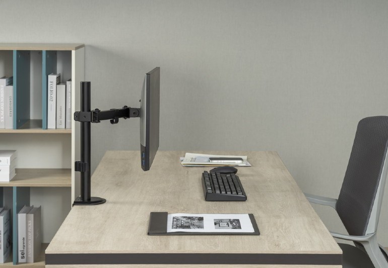 Gembird MA-D1-03 monitor mount / stand 81.3 cm (32") Black Desk-3