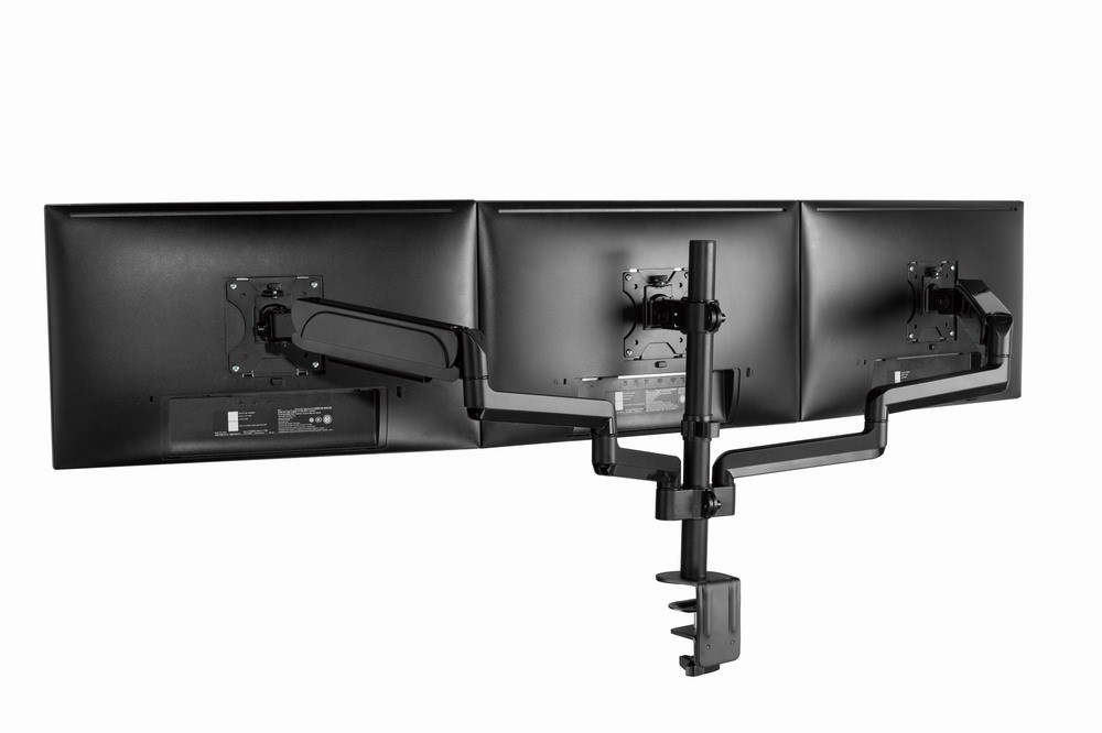 Gembird MA-DA3-01 Desk mounted adjustable mounting arm for 3 monitors (full-motion), 17”-27”, up to 7 kg-25