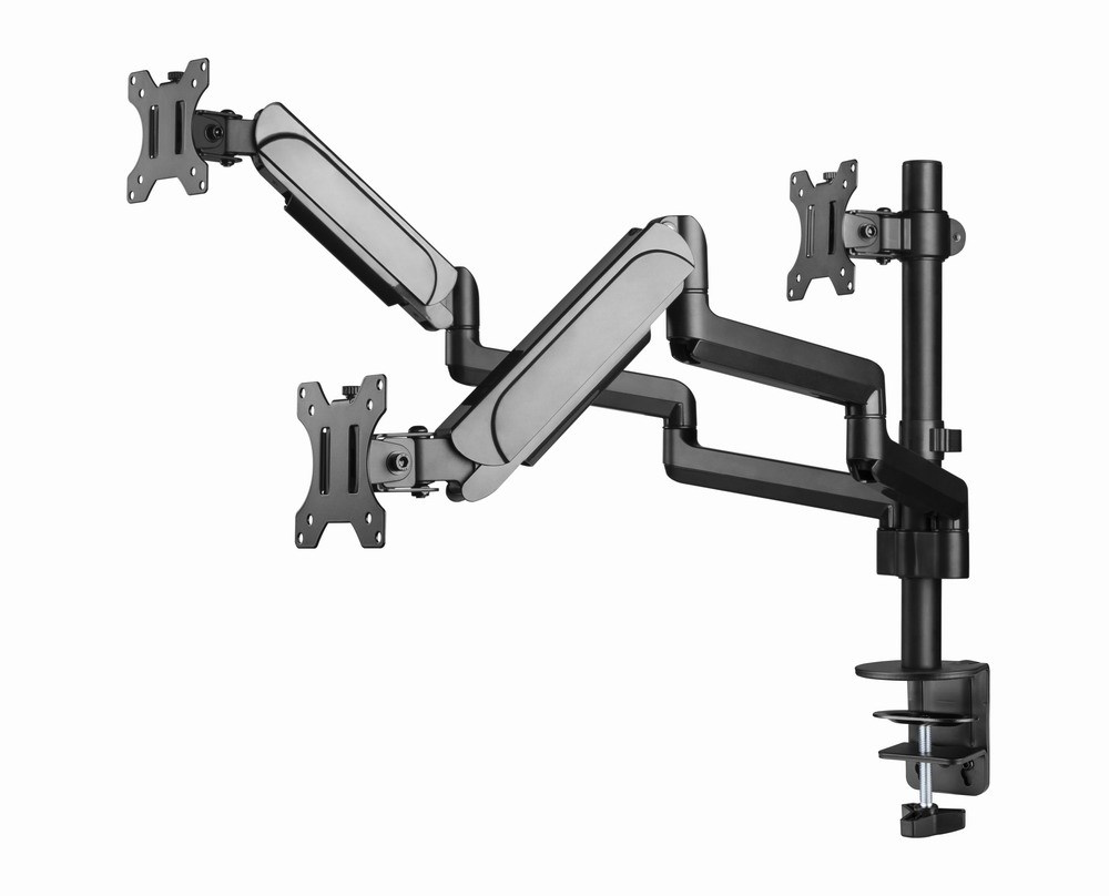 Gembird MA-DA3-01 Desk mounted adjustable mounting arm for 3 monitors (full-motion), 17”-27”, up to 7 kg-14