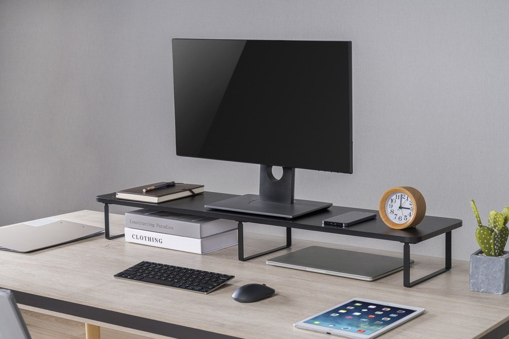 Stalak za dva monitora GEMBIRD MS-TABLE2-01 (stolni) crna-10