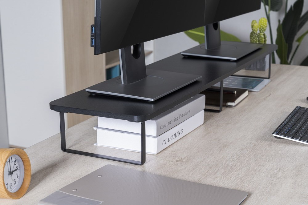 Stalak za dva monitora GEMBIRD MS-TABLE2-01 (stolni) crna-20