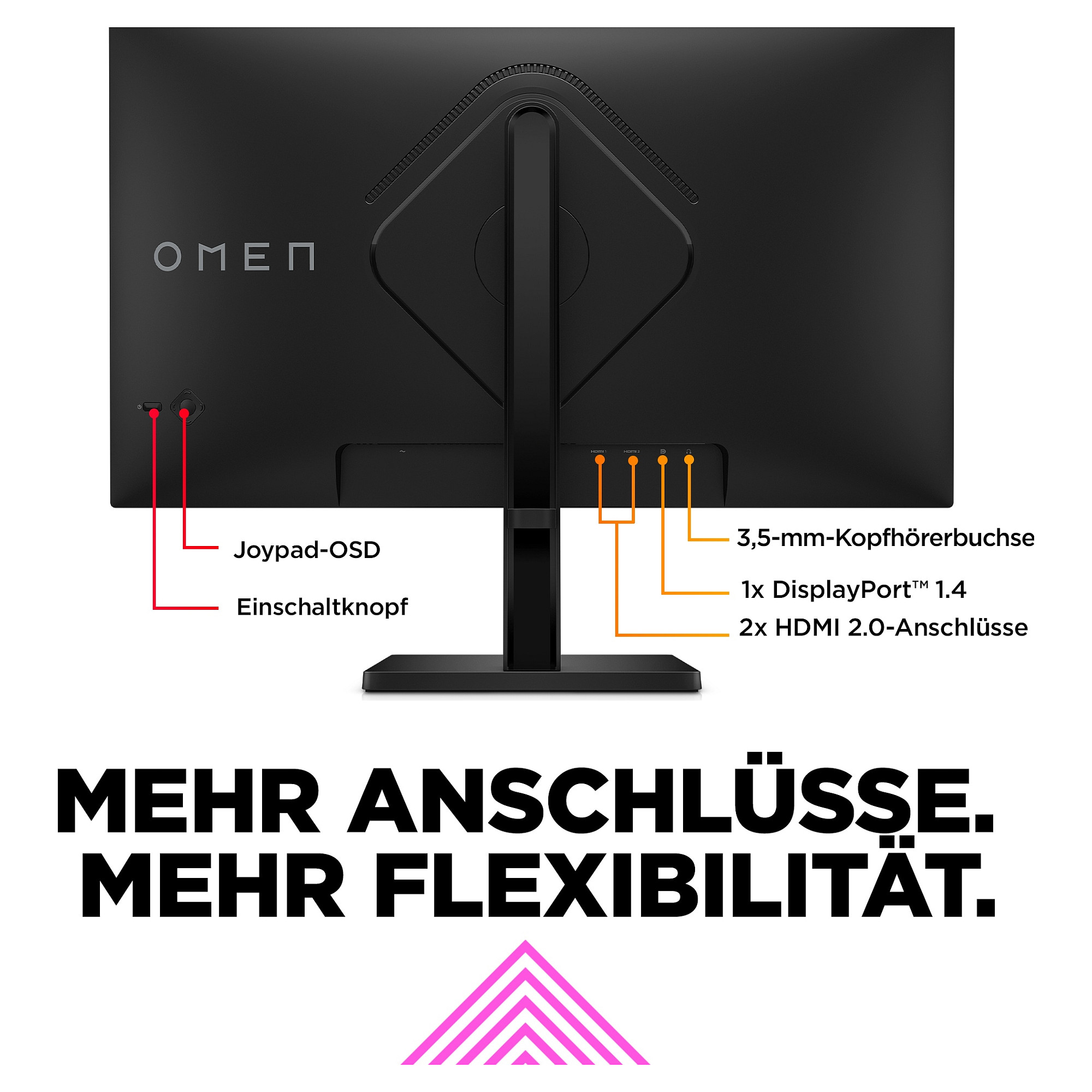 Monitor HP OMEN by HP 27q 780H4E9 (27" IPS, 165Hz, 2560 x 1440 QHD, gaming crni)-13