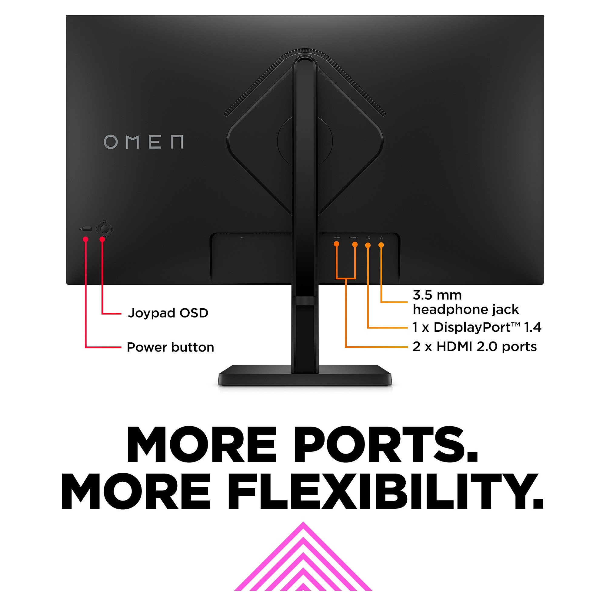 Monitor HP OMEN by HP 32q 780K0E9 (31.5" IPS, 165Hz, 2560 x 1440 QHD, gaming crni)-12