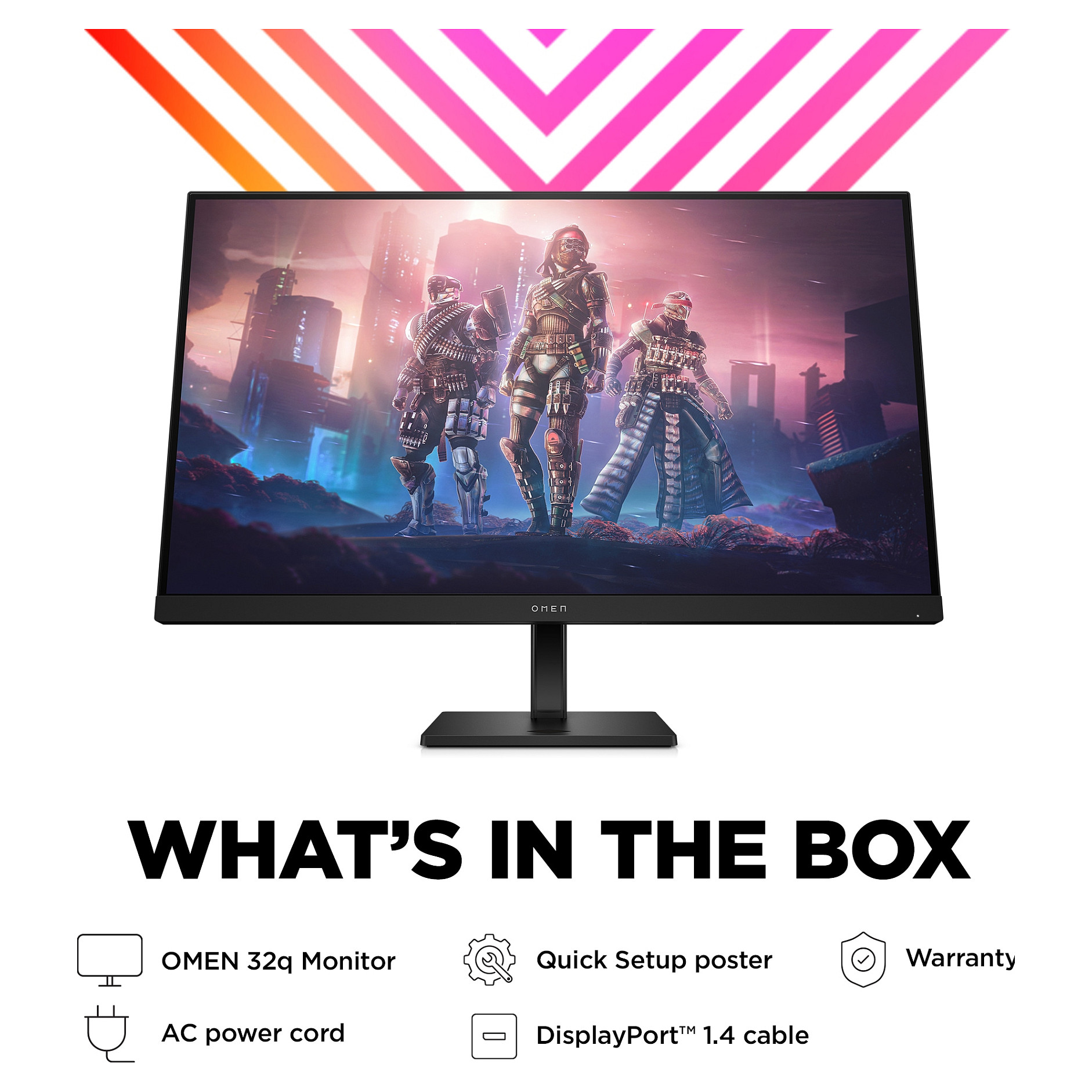 Monitor HP OMEN by HP 32q 780K0E9 (31.5" IPS, 165Hz, 2560 x 1440 QHD, gaming crni)-13