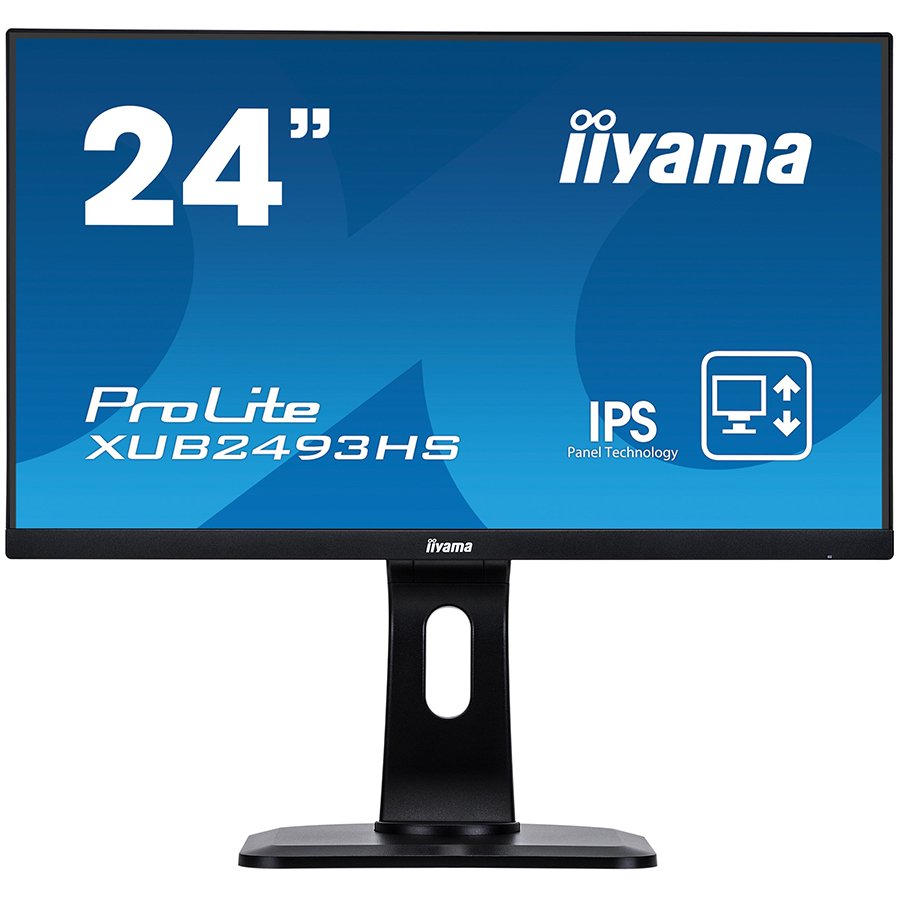 Monitor IIYAMA ProLite XUB2493HS-B6 (23,8" IPS, FHD, 60Hz)-0