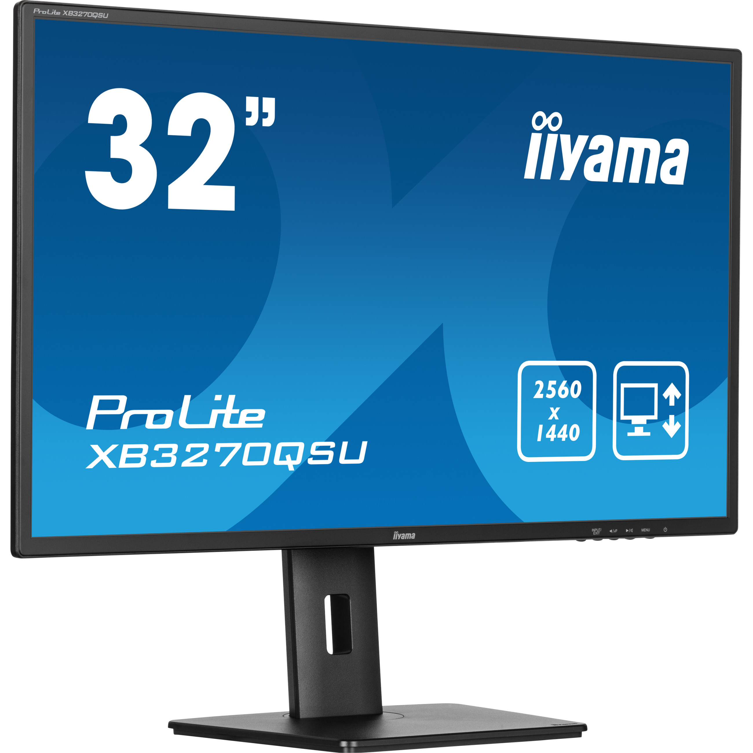 Monitor IIYAMA ProLite XB3270QSU-B1 (32" IPS, QHD, 100Hz)-0