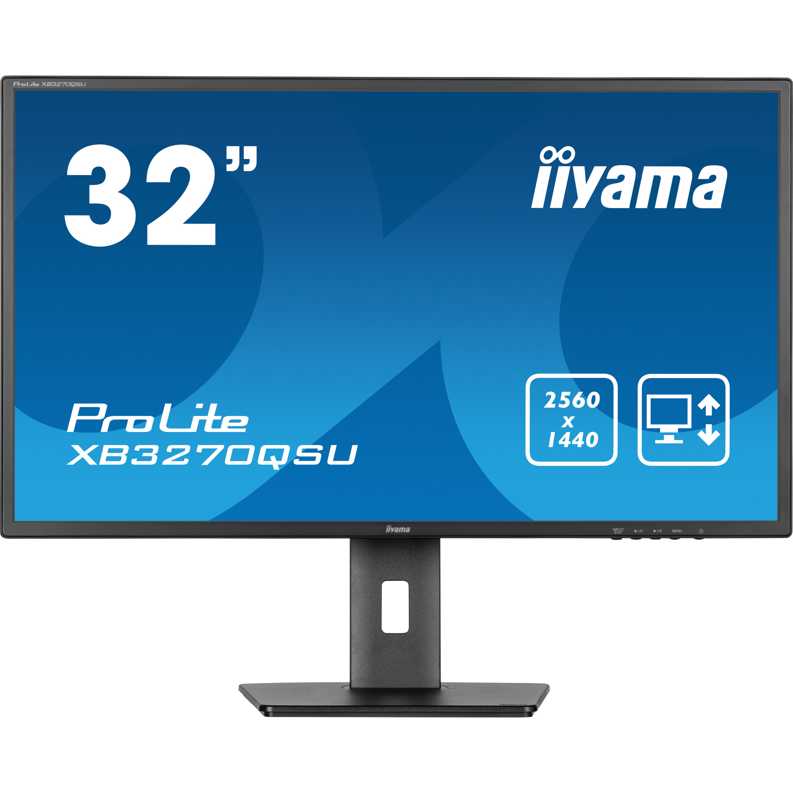 Monitor IIYAMA ProLite XB3270QSU-B1 (32" IPS, QHD, 100Hz)-1