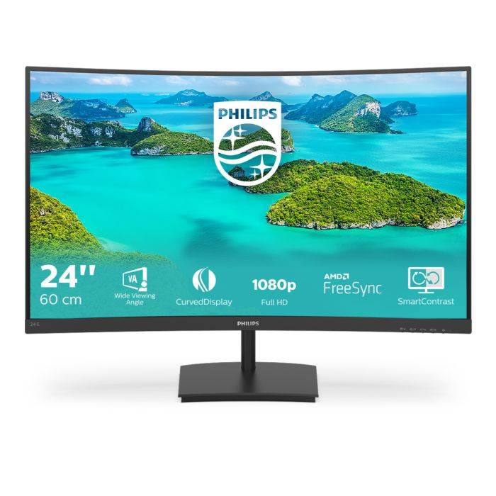 Monitor PHILIPS E Line 241E1SCA/00 (23,6" VA, FHD, 75Hz) crni-12