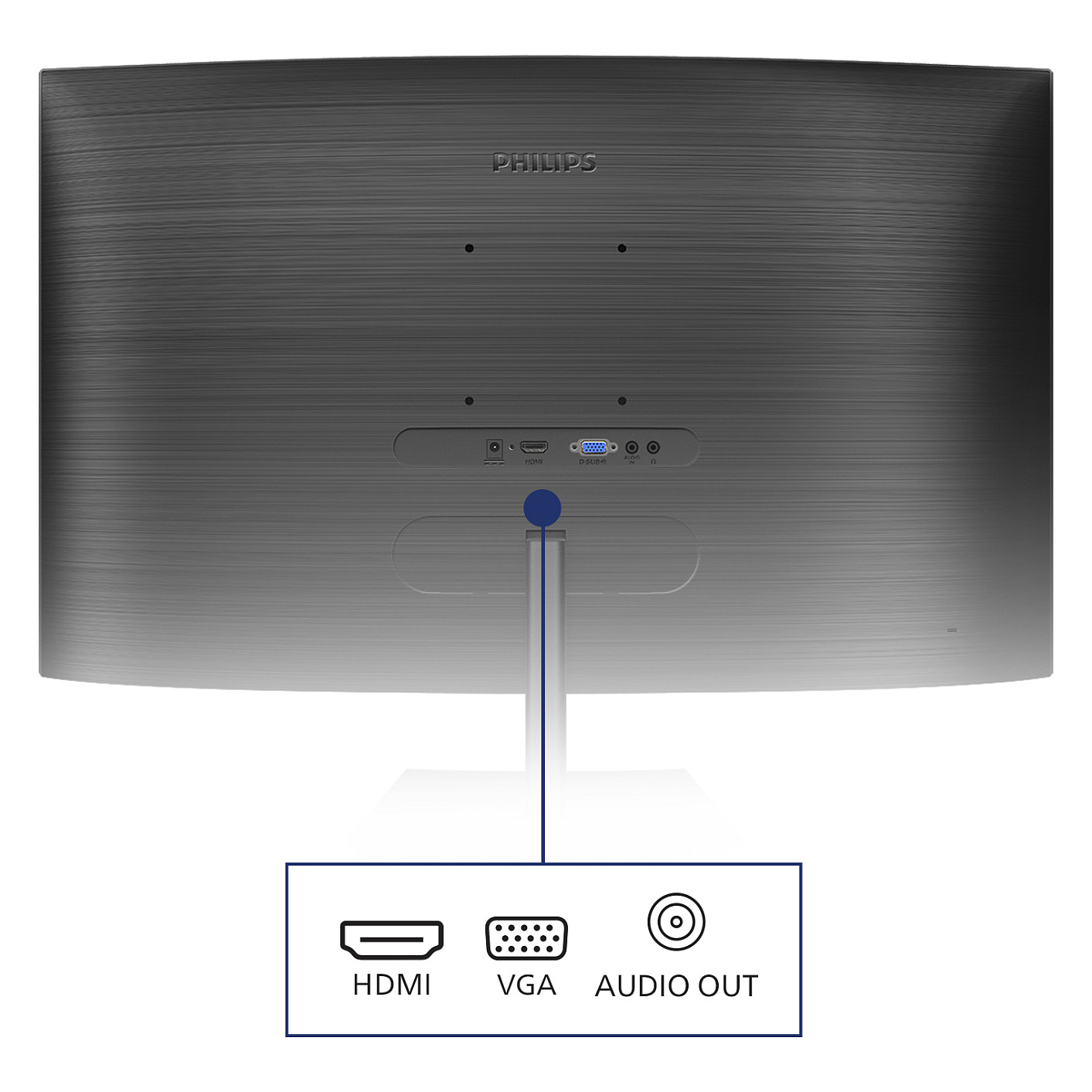 Monitor PHILIPS E Line 241E1SCA/00 (23,6" VA, FHD, 75Hz) crni-3