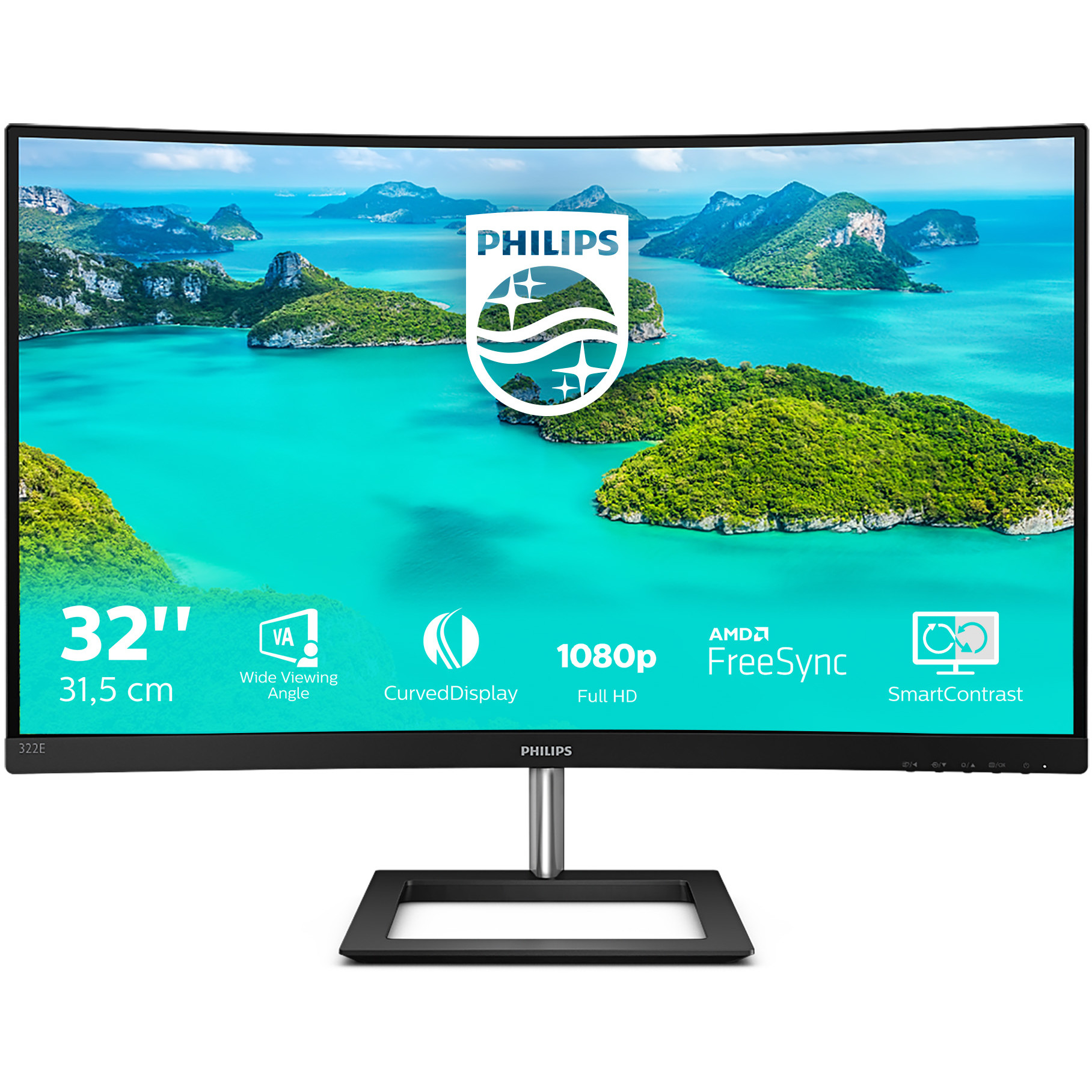 Monitor PHILIPS E Line 322E1C/00 (31,5" VA, FHD, 75Hz)-8