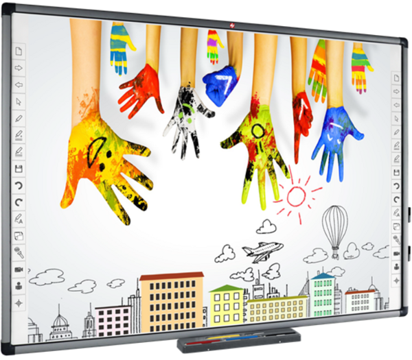 Interaktivna ploča AVTEK TT-Board 80 PRO (80", Multi-touch, 10 točaka dodira, USB, 19.2 kg)