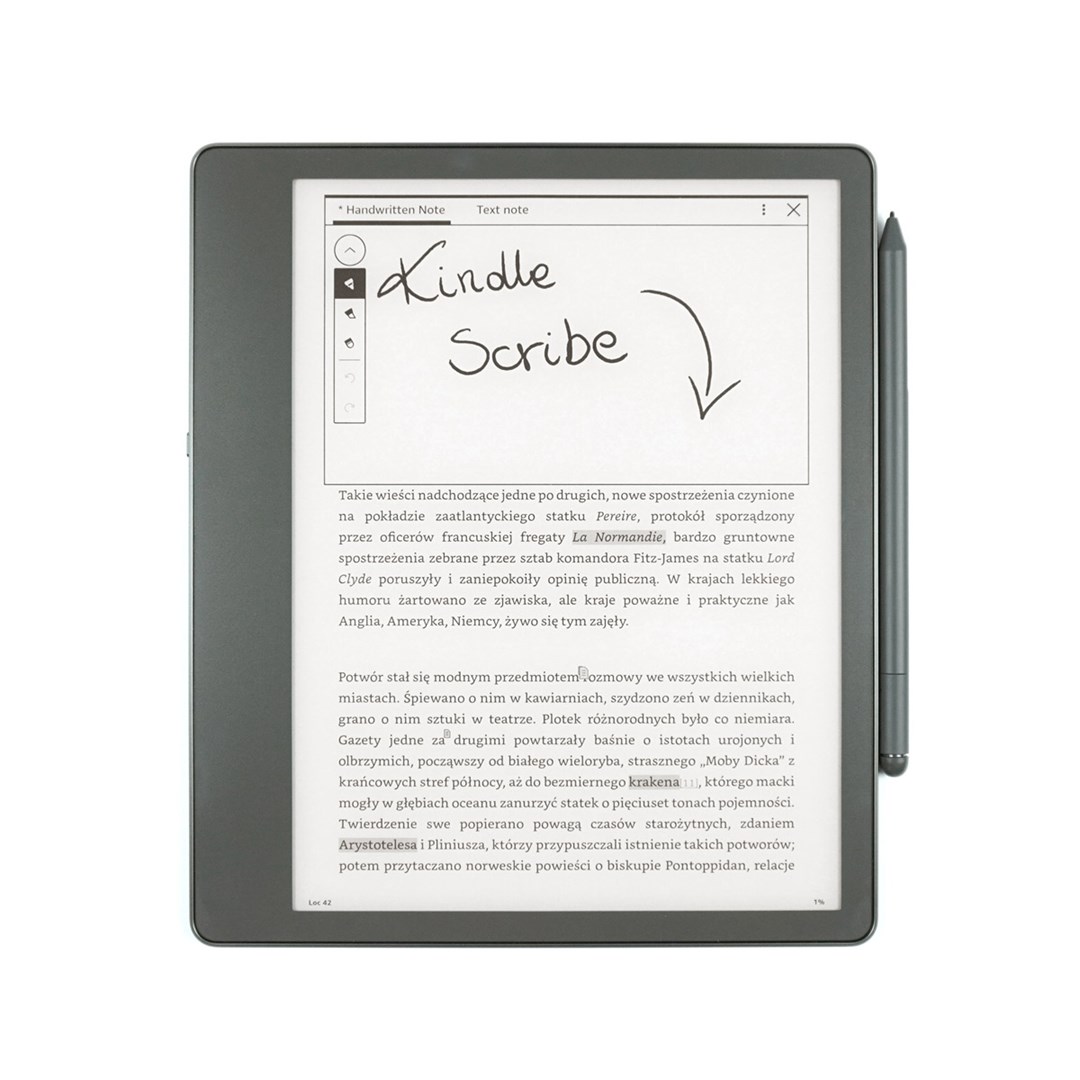 E-book čitač & Notes KINDLE Scribe (10.2" Touch, E Ink Carta, 16GB, WiFi, premium olovka, sivi)-5