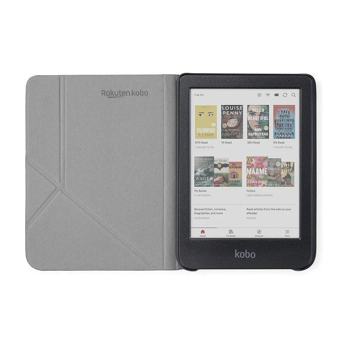 Etui Kobo Clara Colour/BW SleepCover Case Black-1