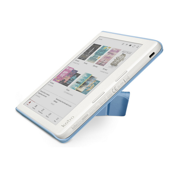 Etui KOBO Libra Colour SleepCover Case (Dusk Blue, Sleep/Wake funkcija, ugrađeni stalak)-1