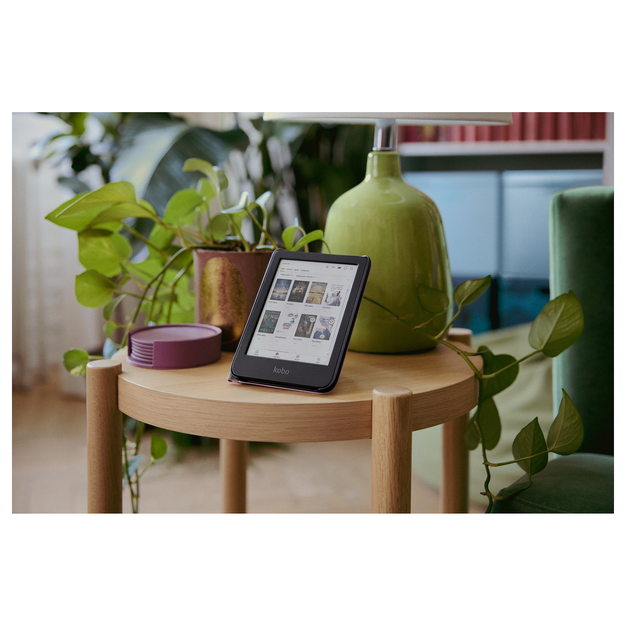 E-book čitač KOBO Rakuten Clara Colour (6" Touch, E Ink Kaleido, 16GB, WiFi, crni)-5