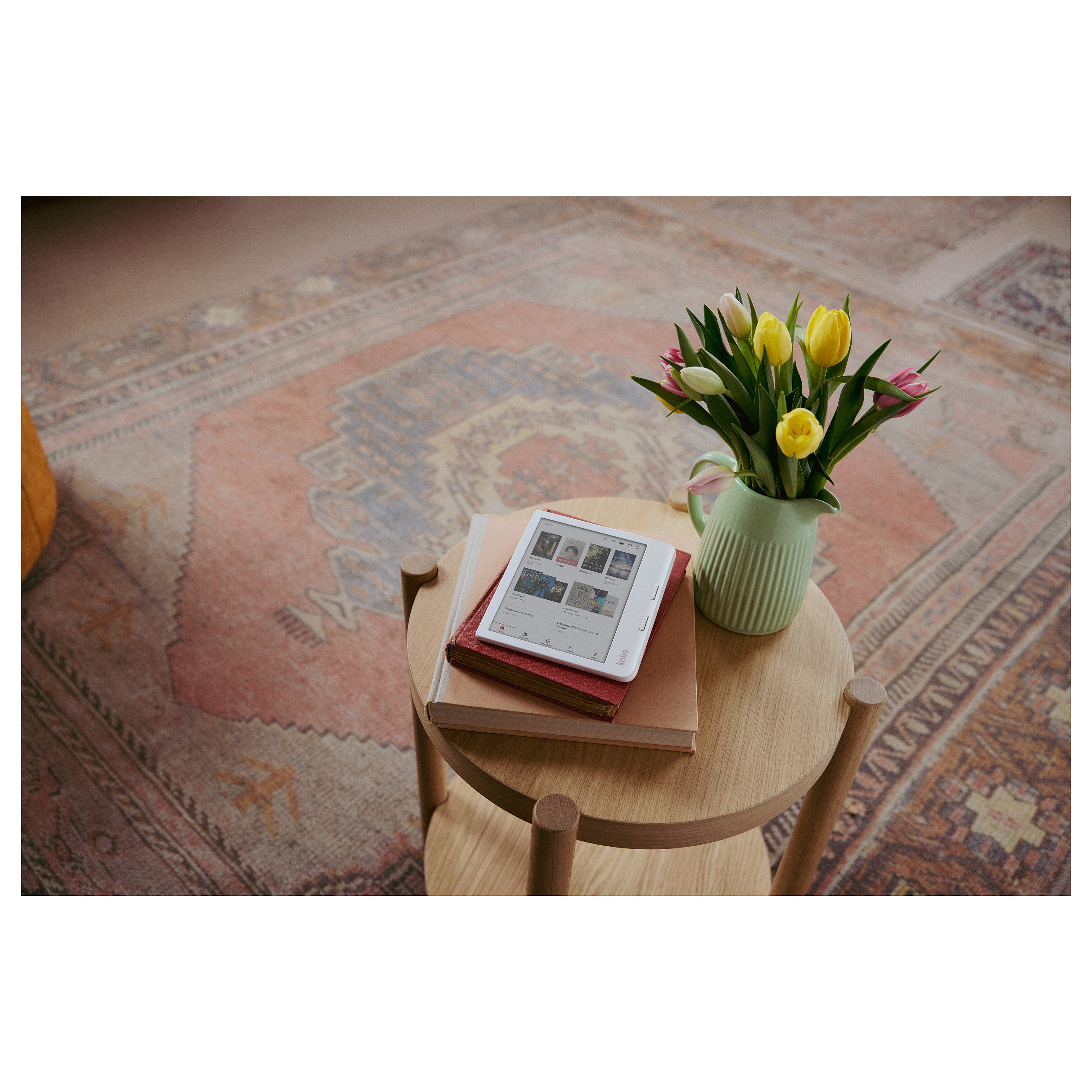 E-book čitač & Notes KOBO Rakuten Libra Colour (7" Touch, E Ink Kaleido, 32GB, WiFi, Bluetooth, bijeli)-15