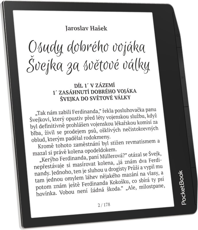 E-book čitač POCKETBOOK 700 Era Silver (7" Touch, E Ink Carta, 16GB, crni, srebrni)-1