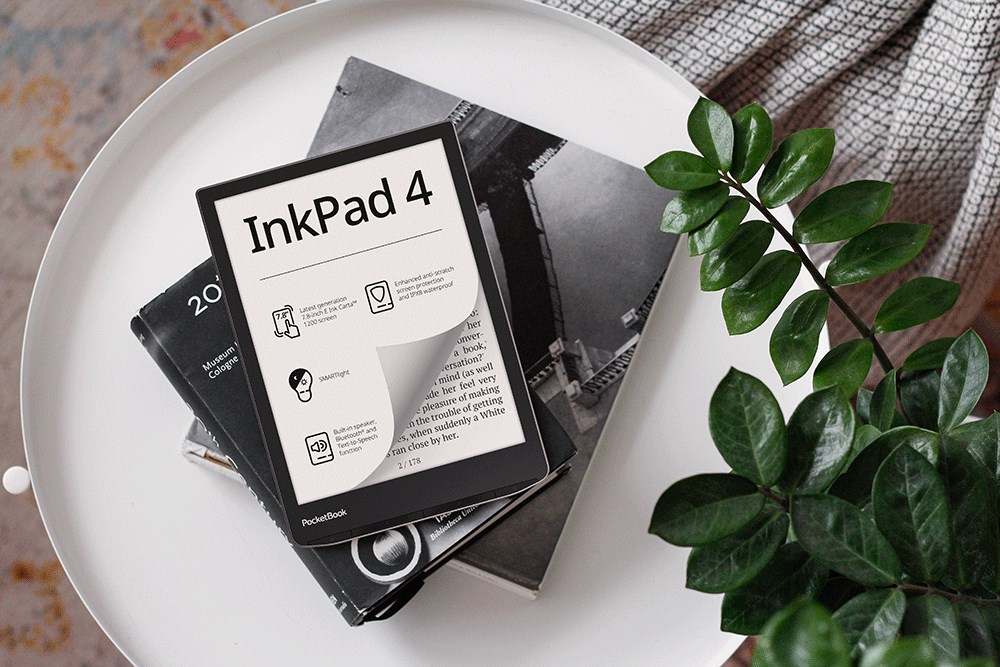 E-book čitač POCKETBOOK InkPad 4 (7.8" Touch, E Ink Carta, 32GB, WiFi, crni, srebrni)-8