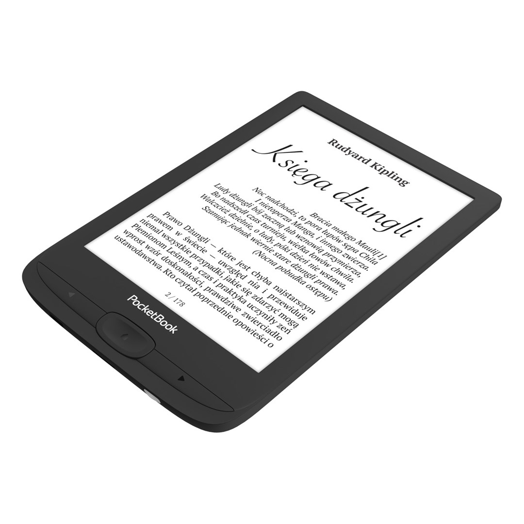 E-book čitač POCKETBOOK 618 Basic Lux 4 (6", Touch, E Ink Carta, 8GB, WiFi, crni)-2