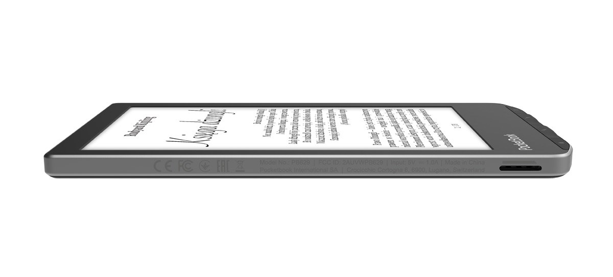 E-book čitač POCKETBOOK Verse (629) (6" Touch, E Ink Carta, 8GB, sivi)-3