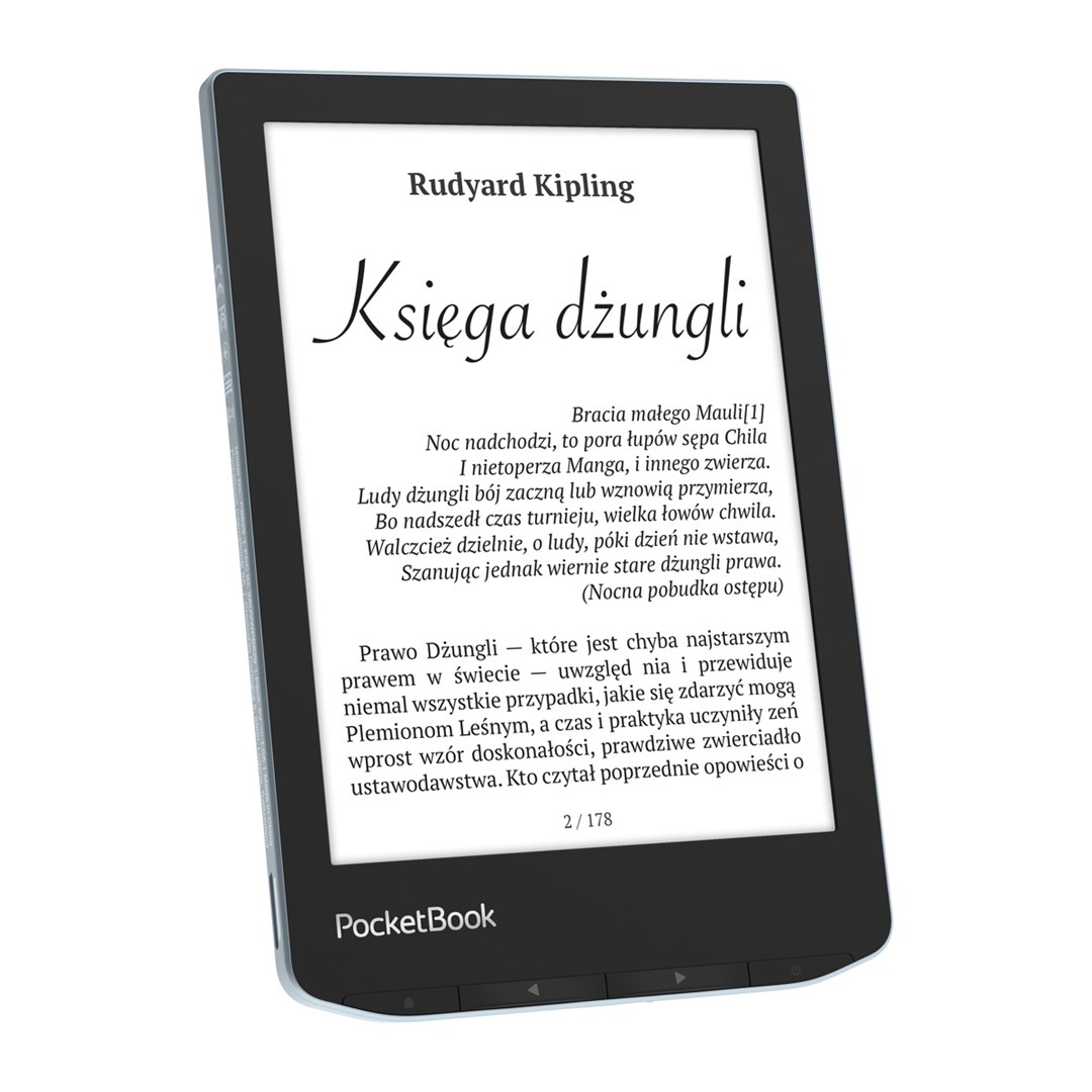 E-book čitač POCKETBOOK Verse (629) (6" Touch, E Ink Carta, 8GB, plavi)-3