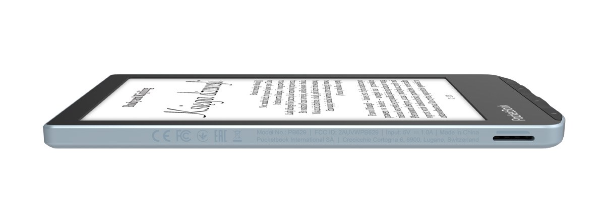 E-book čitač POCKETBOOK Verse (629) (6" Touch, E Ink Carta, 8GB, plavi)-1