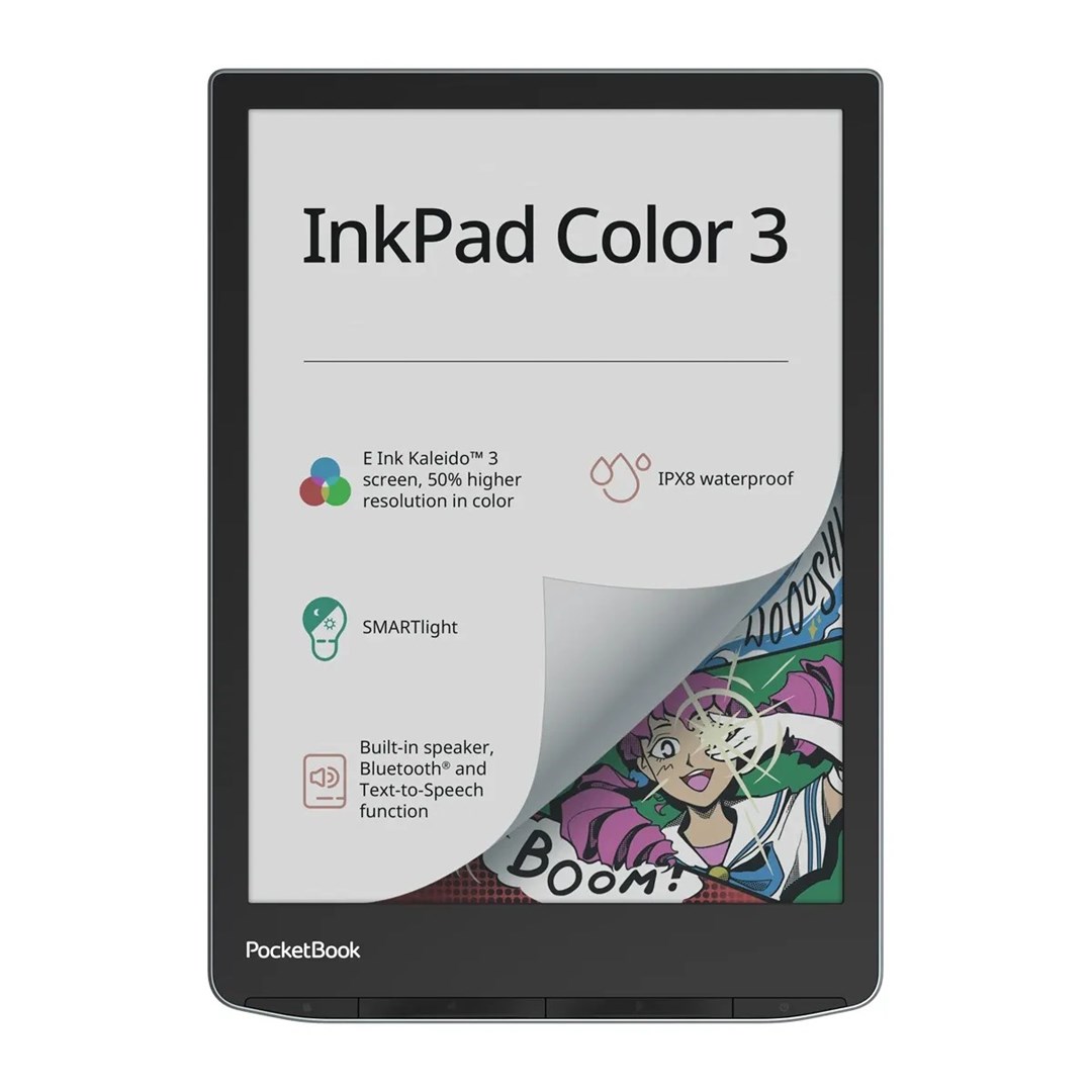 E-book čitač POCKETBOOK 743 InkPad Color 3 (7.8" Touch, E Ink Kaleido 3, 32GB, WiFi, crni)-0