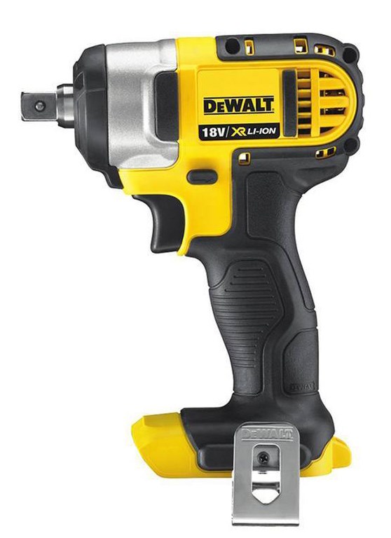Odvrtač/udarni odvrtač DeWALT DCF880N-XJ (1/2", 2300 RPM, 203 Nm, 18 V) crni, nehrđajući čelik žuti-0