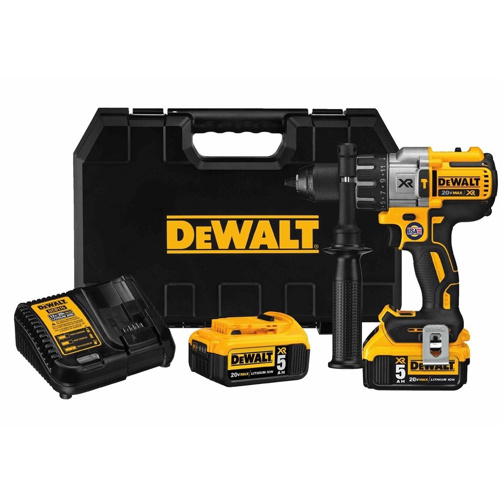 DeWALT DCD996P2 drill Keyless crna,Yellow 2.1 kg