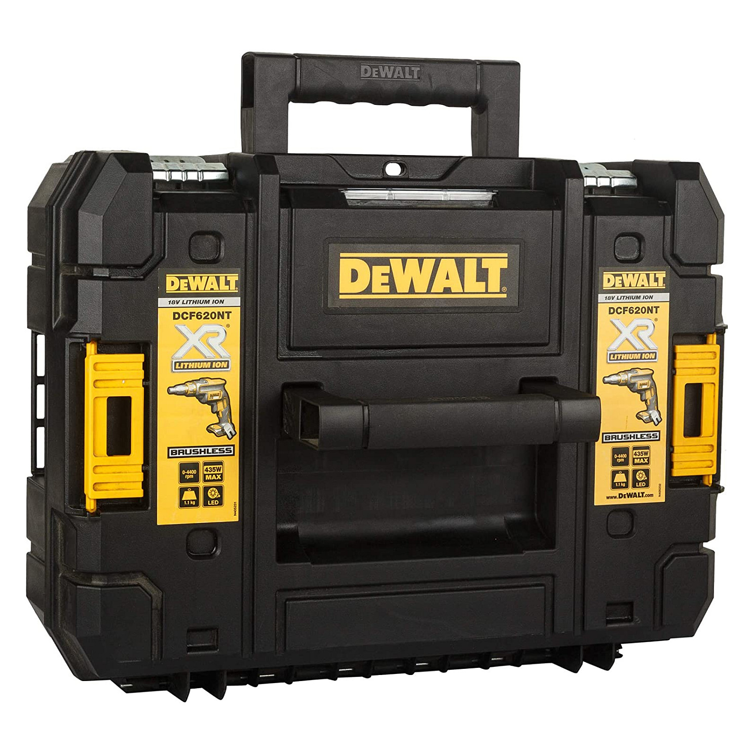 Akumulatorski odvijač za knauf DEWALT DCF620NT (18V XR, 4400 o/min, bez četkica, TSTAK kofer)-9