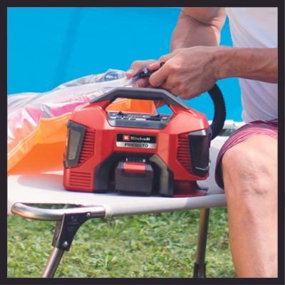 Kompresor zraka EINHELL PRESSITO 18/21 (21 l/min, baterija)-4