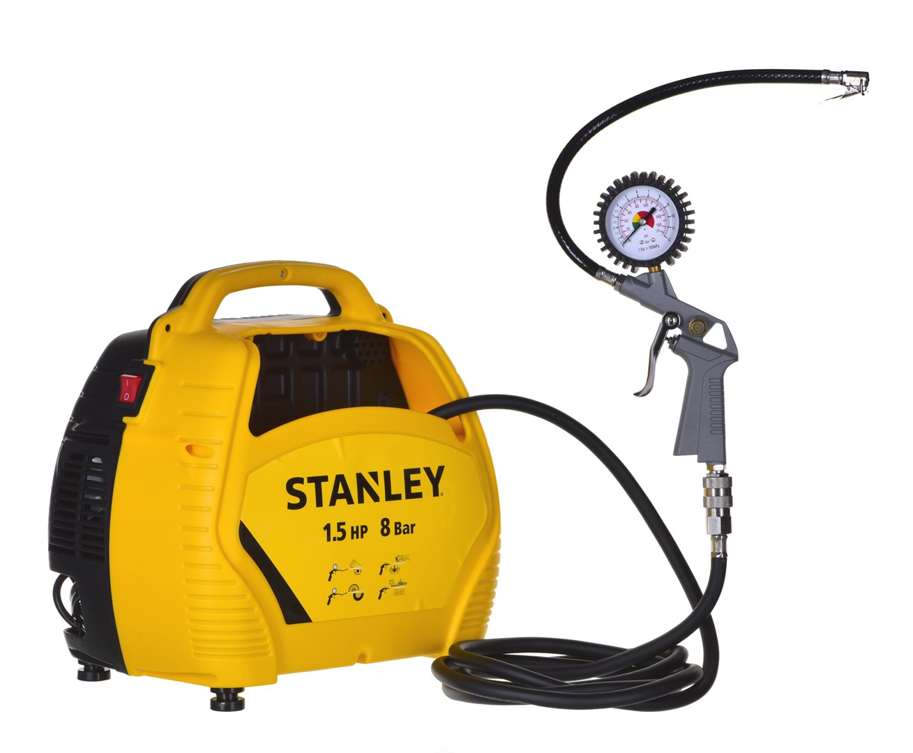 Kompresor bezuljni Air Kit OL 1,1KW 8 bar Stanley