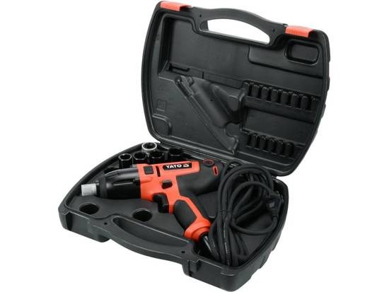 Impact wrench YATO YT-82020 1/4" 450 N⋅m 3300 RPM crna, crvena-2