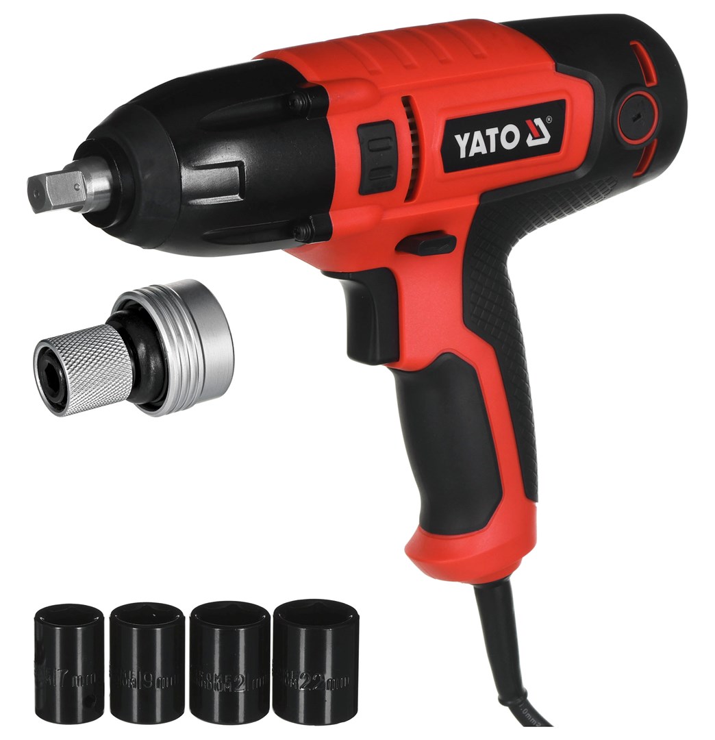 Impact wrench YATO YT-82020 1/4" 450 N⋅m 3300 RPM crna, crvena-3