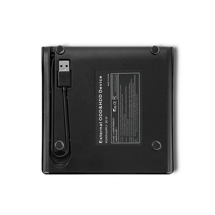 Vanjski DVD-RW snimač QoLTEC 51857 (USB 3.0) crni-3