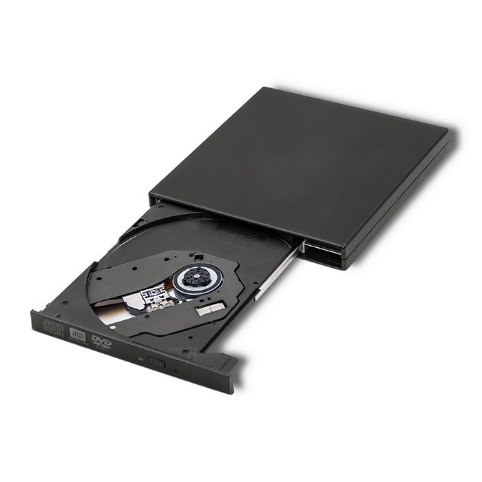 Vanjski DVD-RW snimač QoLTEC 51858 (USB 2.0) crni-1