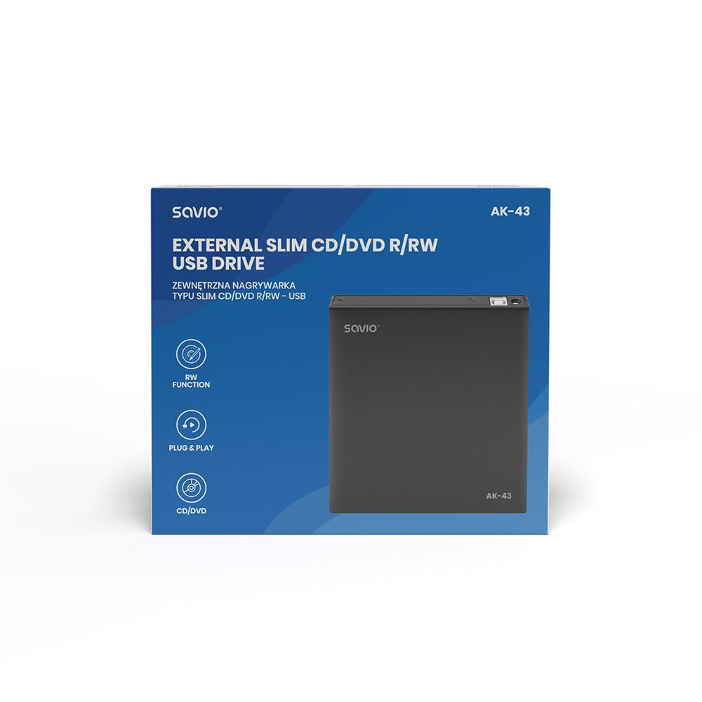 DVD rekorder SAVIO AK-43 Slim externi-3