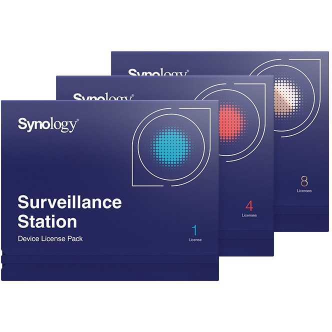 Paket licenci za nadzorne uređaje SYNOLOGY (4 licence)-1