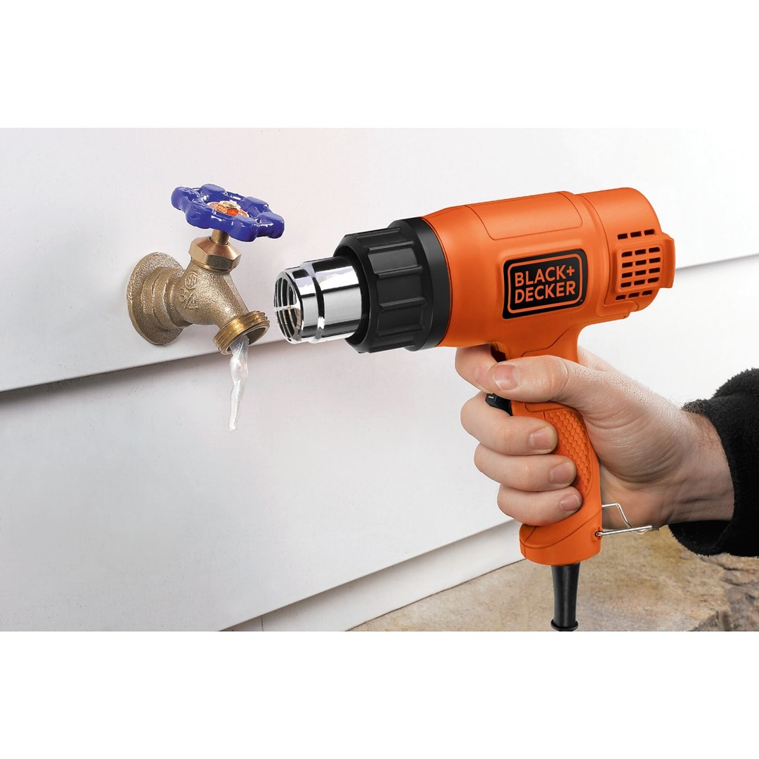 Pištolj za vrući zrak BLACK AND DECKER KX1650-QS (740 l/min, 600 °C, 1750 W) crno/narančasti-4