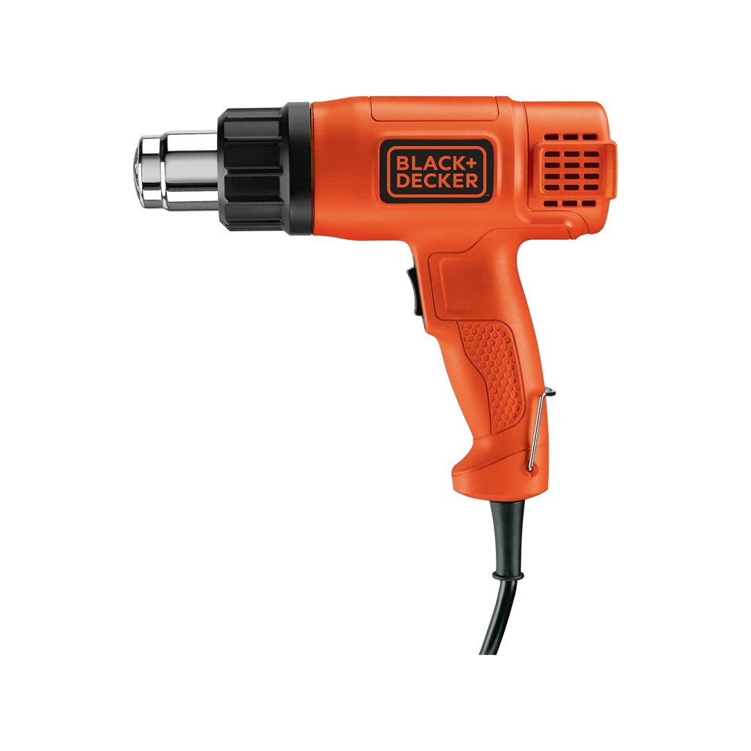 Pištolj za vrući zrak BLACK AND DECKER KX1650-QS (740 l/min, 600 °C, 1750 W) crno/narančasti-0