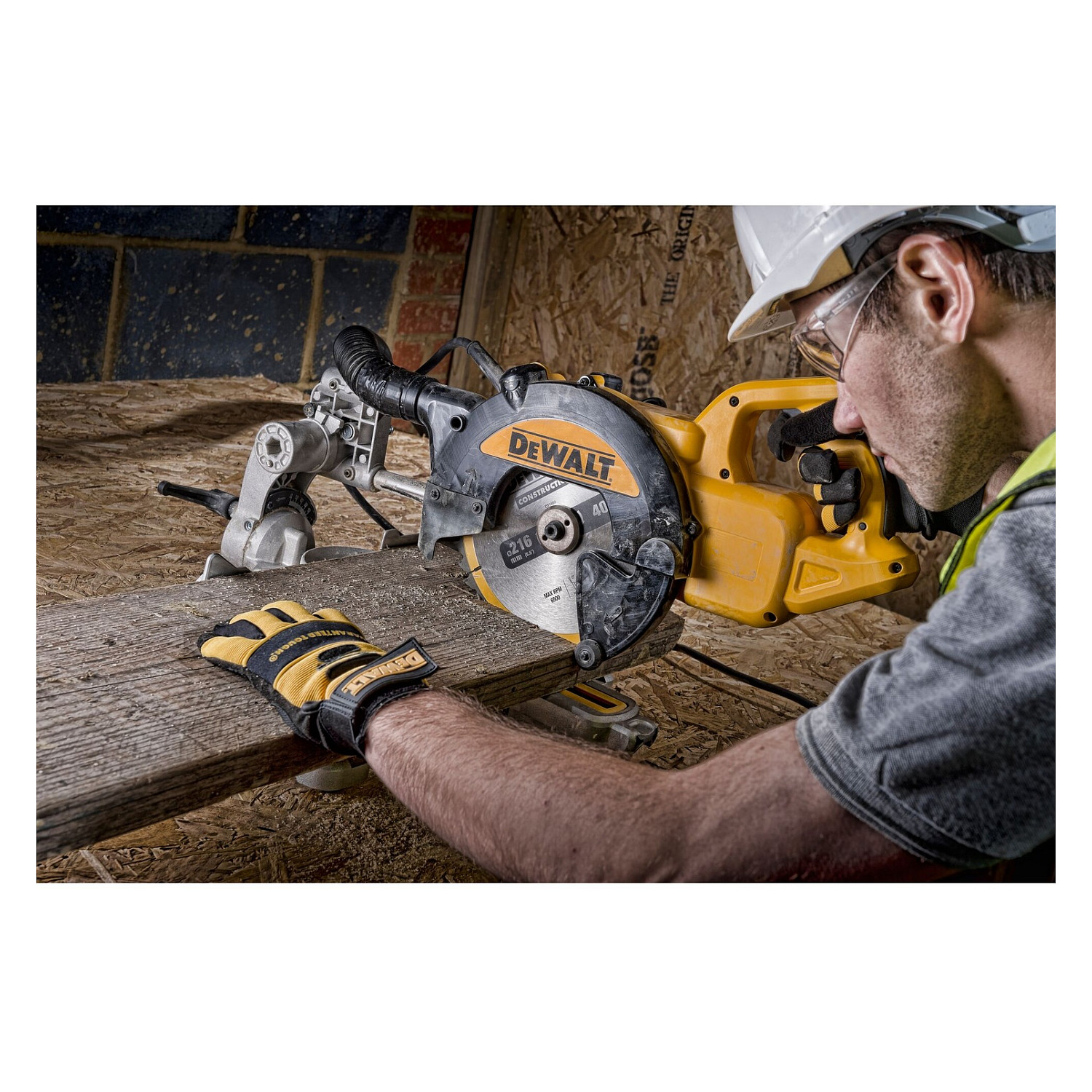 Kružna pila DeWALT DWS773 (1300 W, 4500 RPM)-5