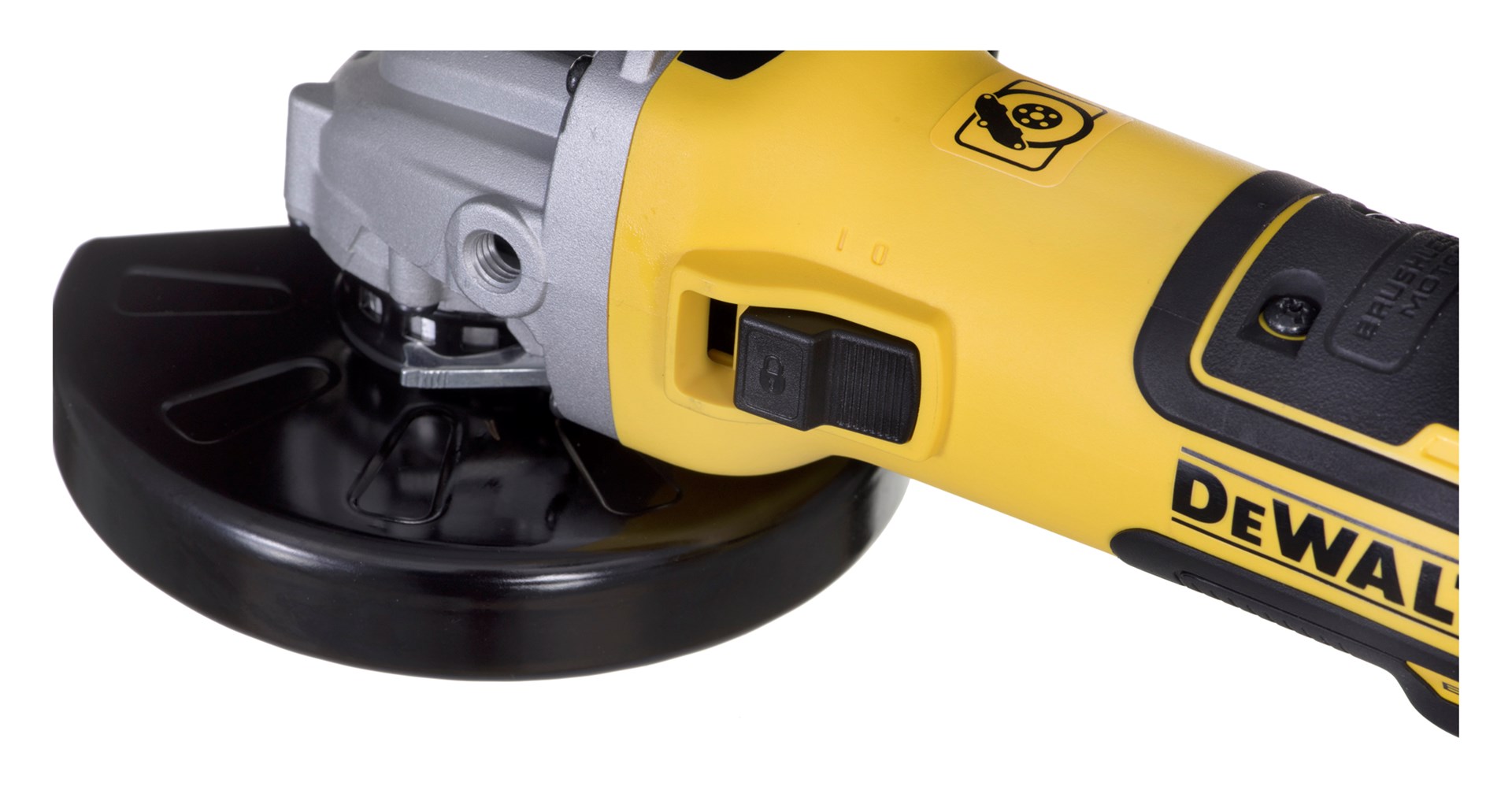 Prijenosna brusilica DEWALT DWE4357-QS (crna, žuta, 10500 okretaja u minuti, 1700 W)-2