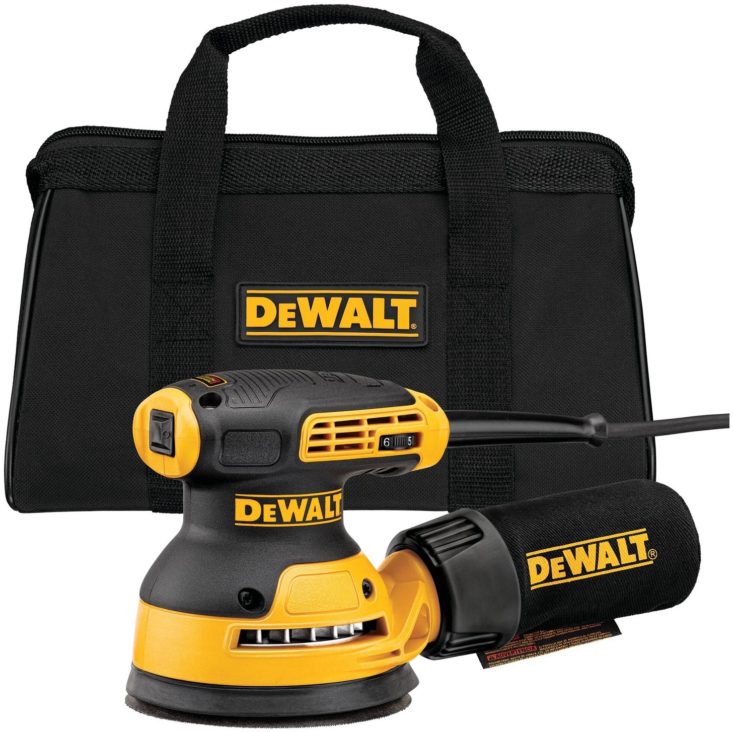 Prijenosna brusilica DeWALT DWE6423-QS (orbitalna, 12000 OPM, 280 W) crna, žuta-1