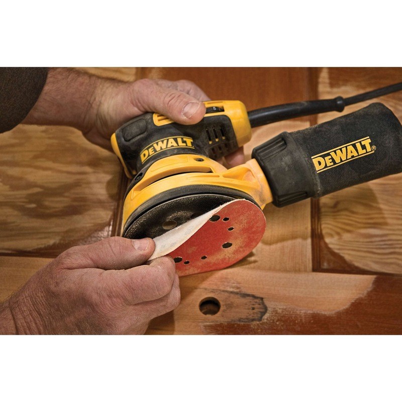 Prijenosna brusilica DeWALT DWE6423-QS (orbitalna, 12000 OPM, 280 W) crna, žuta-6